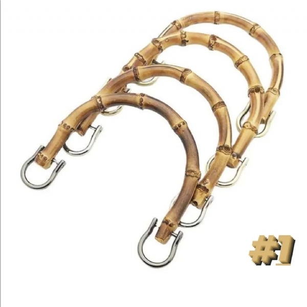 BAMBU ÇANTA SAPI UÇLARI DEMİRLİ U MODEL